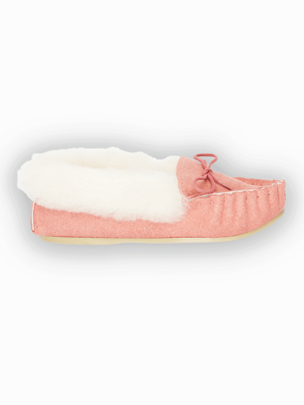 Ladies Suede Moccasins