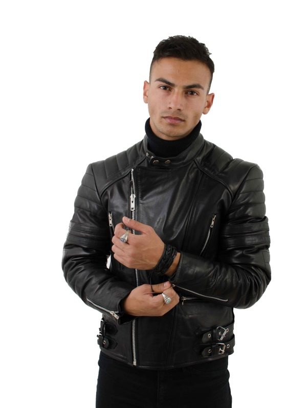MB-102 Biker Style Jacket