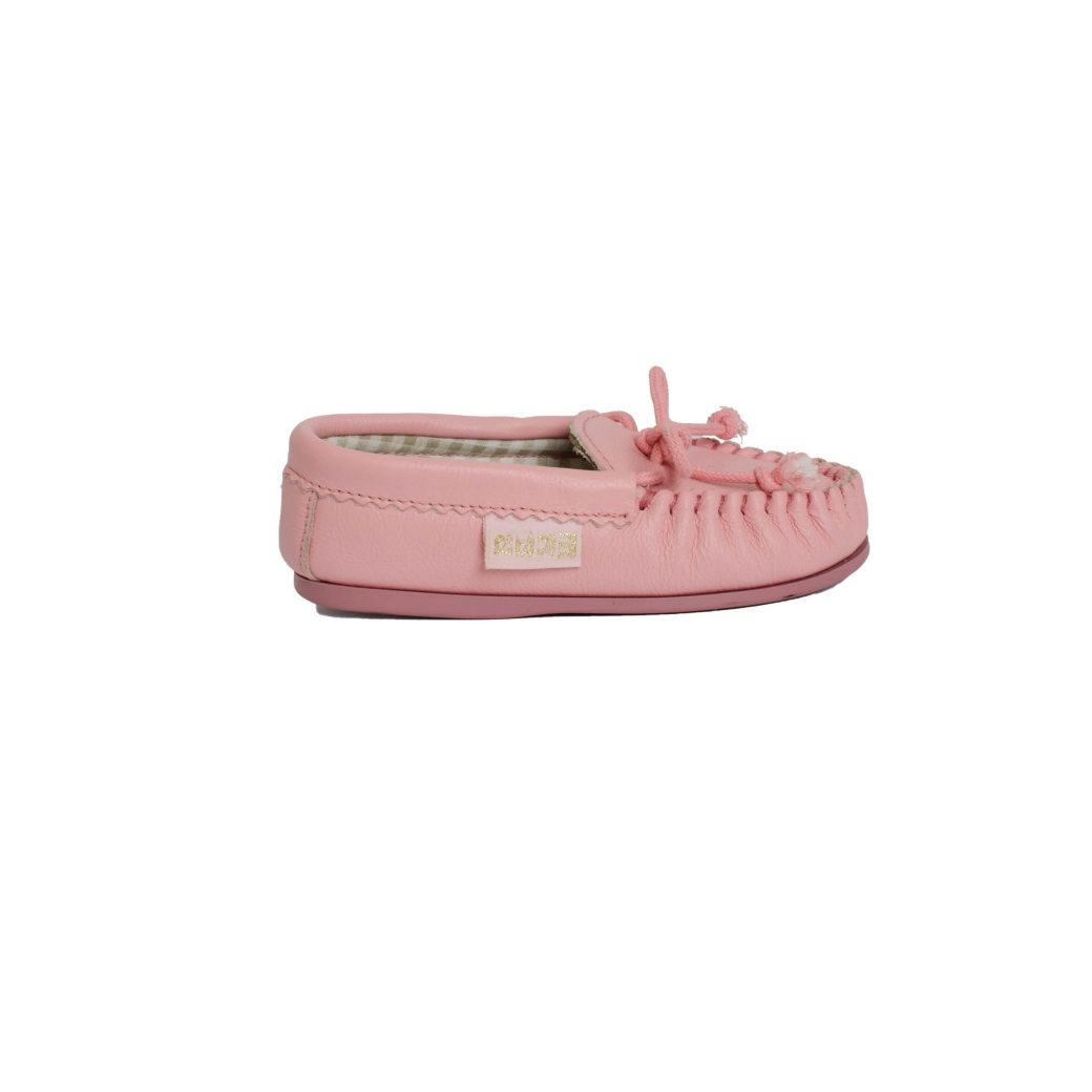 pink moccasins for babies