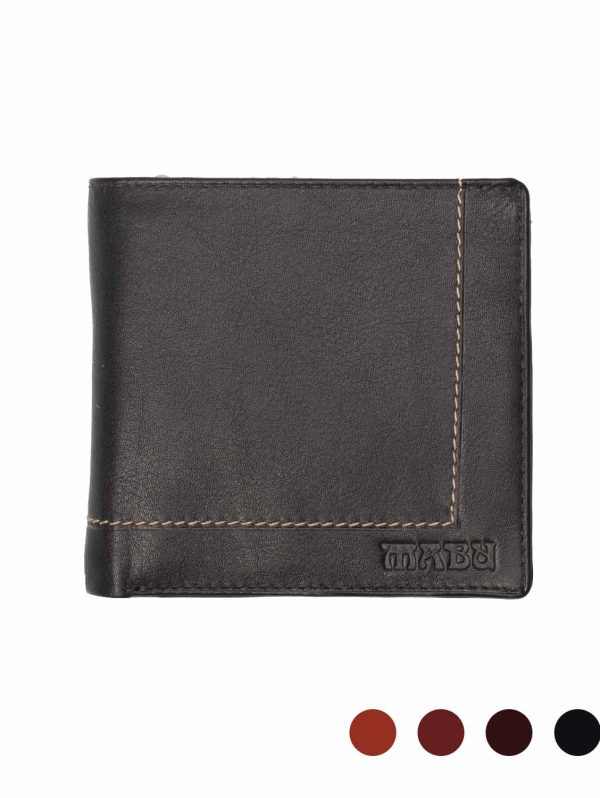 Men's Wallet With Divider & Coin Holder MABU Leathers