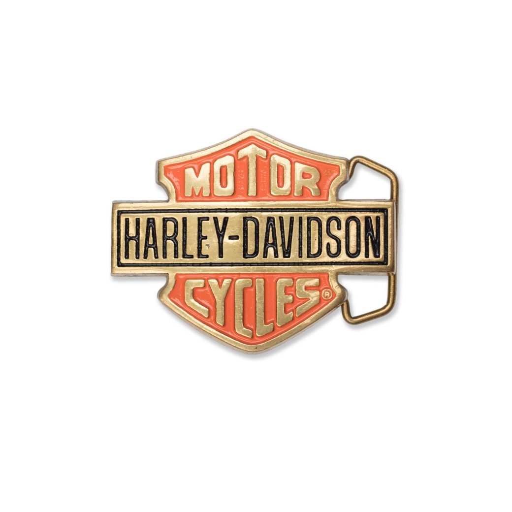 Harley-Davidson Gold H302 Solid brass Belt Buckle