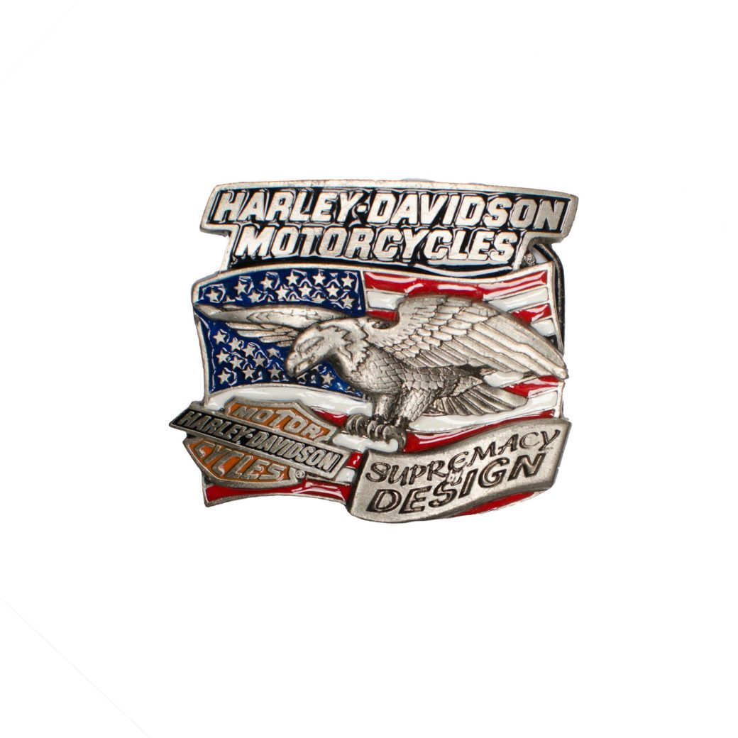 Harley Davidson Motorcycles Supremacy Design Buckle H428