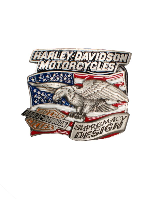 Harley Davidson Motorcycles Supremacy Design Buckle H428
