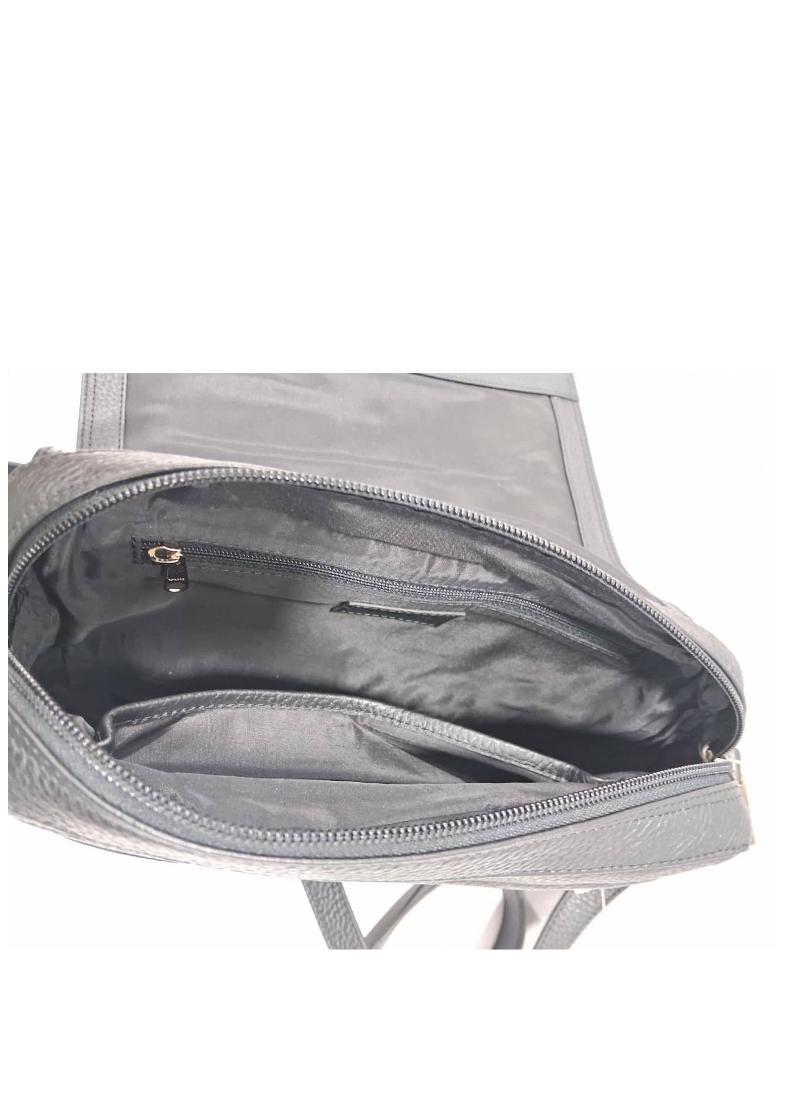 Mabu Leathers Luxe Leather Crossbody Bag For Women – Black - Image 4